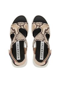 Hispanitas Sandały Dakar HV254010 Brązowy. Kolor: brązowy. Materiał: skóra #4