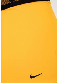 Nike bokserki 3-pack męskie kolor żółty. Kolor: żółty. Materiał: tkanina, poliester, skóra, włókno #5