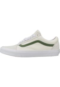 Tenisówki Vans Model Old Skool Kolor Beżowy. Kolor: beżowy. Materiał: tkanina, skóra