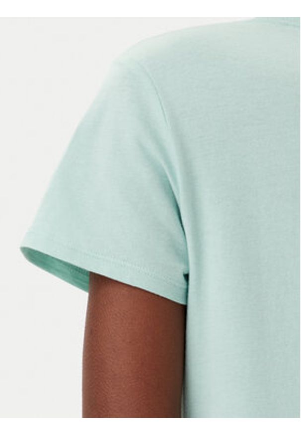 GAP - Gap T-Shirt 729555-13 Zielony Regular Fit. Kolor: zielony. Materiał: bawełna