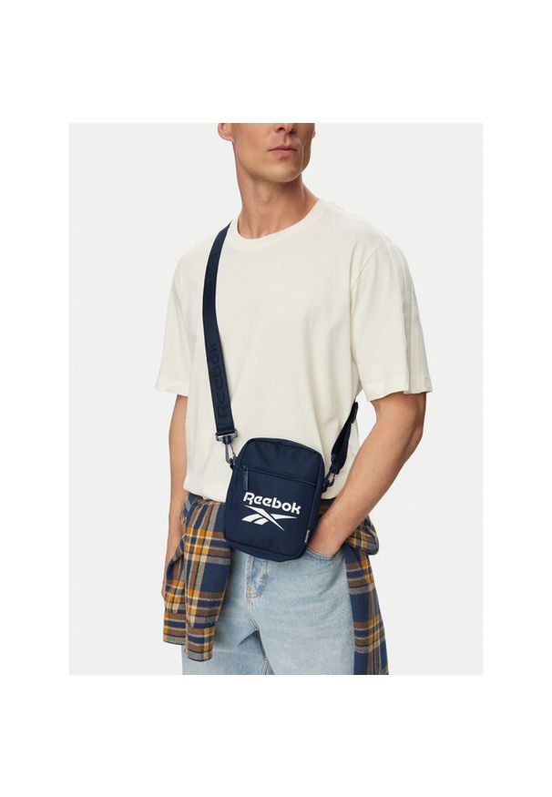 Saszetka Reebok. Kolor: niebieski