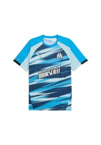 Puma - Maillot Faster OM 2024/25. Kolor: niebieski. Sport: piłka nożna #1