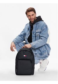 Tommy Jeans Plecak Tjm Fuction Backpack AM0AM10701 Czarny. Kolor: czarny. Materiał: materiał