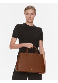 Lauren Ralph Lauren Torebka Hanna 37 431898556006 Brązowy. Kolor: brązowy. Materiał: skórzane #5