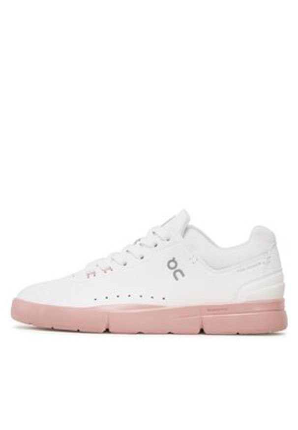 On Sneakersy The Roger Advantage 48.98339 Biały. Kolor: biały. Materiał: skóra