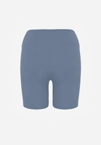 Renee - Jasnoniebieskie Szorty Kolarki High Waist Marerila. Okazja: na co dzień. Stan: podwyższony. Kolor: niebieski. Długość: krótkie. Styl: sportowy, casual #7