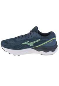 Buty do biegania męskie Mizuno Wave Skyrise 3. Kolor: wielokolorowy, żółty, szary, zielony, niebieski. Model: Mizuno Wave