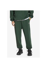 Spodnie dresowe męskie Prosto Football. Kolor: zielony. Materiał: dresówka. Sport: piłka nożna #1