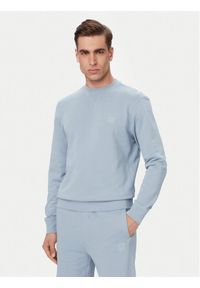 BOSS Bluza Westart 50509323 Niebieski Regular Fit. Kolor: niebieski. Materiał: bawełna #1