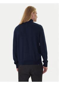 Calvin Klein Golf LV04LD317G Niebieski Regular Fit. Typ kołnierza: golf. Kolor: niebieski. Materiał: wełna