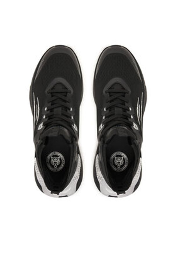 Plein Sport Sneakersy FAES USC0733 STE003N Czarny. Kolor: czarny. Materiał: materiał