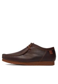 Clarks Mokasyny Shacre II Run 261594327 Brązowy. Kolor: brązowy. Materiał: nubuk, skóra #5