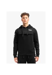 Bluza z kapturem o regularnym kroju Lonsdale Rushen. Typ kołnierza: kaptur. Kolor: wielokolorowy, biały, czarny. Materiał: polar. Sport: joga i pilates #1