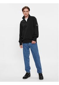 Calvin Klein Jeans Bluza J30J324315 Czarny Relaxed Fit. Kolor: czarny. Materiał: bawełna #5