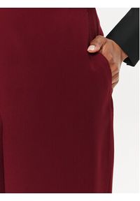 Calvin Klein Spodnie materiałowe K20K207155 Czerwony Wide Leg. Kolor: czerwony. Materiał: syntetyk