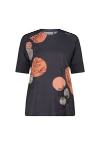 Damski jersey CMP. Kolor: wielokolorowy, czarny, beżowy, pomarańczowy, czerwony. Materiał: jersey #1