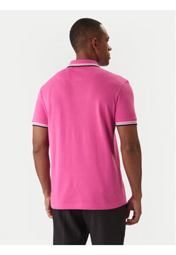 BOSS Polo Paddy 50469055 Różowy Regular Fit. Typ kołnierza: polo. Kolor: różowy. Materiał: bawełna