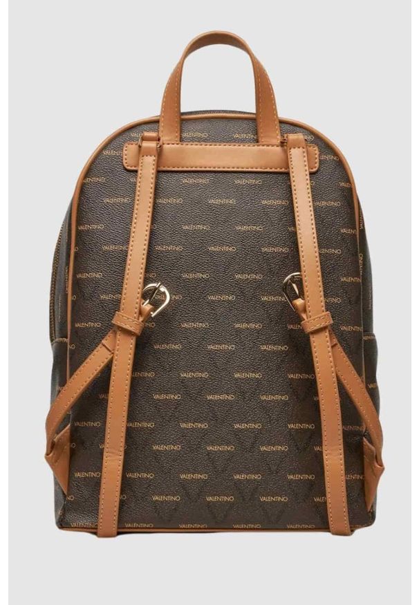Valentino by Mario Valentino - VALENTINO Brązowy plecak Liuto. Kolor: brązowy