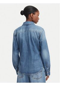 Tommy Jeans Koszula jeansowa DW0DW23486 Niebieski Regular Fit. Kolor: niebieski. Materiał: bawełna #3