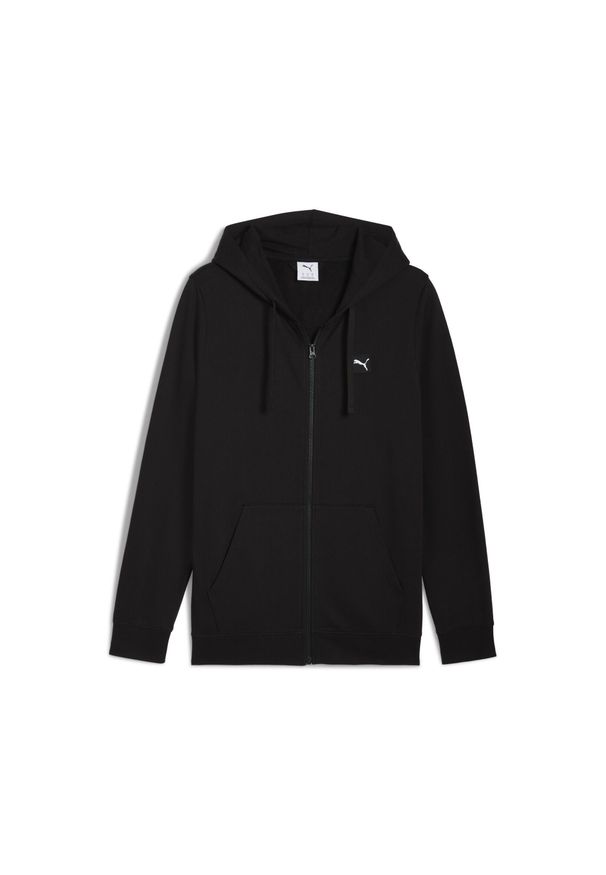 Puma - Męska bluza z kapturem Essentials Elevated PUMA. Typ kołnierza: kaptur. Kolor: czarny. Sport: bieganie