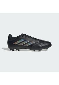 Adidas - Buty Copa Pure II League FG. Kolor: wielokolorowy, szary, czarny. Materiał: skóra, materiał. Sport: piłka nożna #1