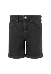 Urban Classics - Dziewczęce Spodenki Z Organicznego Elastycznego Dżinsu Z 5 Kieszeniami. Kolor: czarny. Sport: turystyka piesza #1