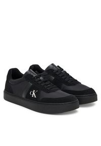 Calvin Klein Sneakersy Classic Cups Lace Mix Emb Tongue YM0YM01395 Czarny. Kolor: czarny. Materiał: skóra #6