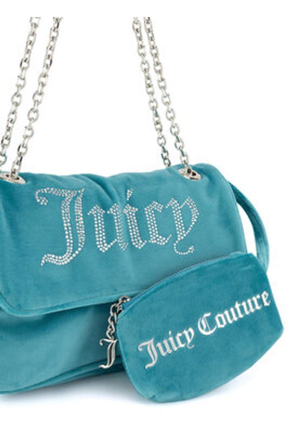 Juicy Couture Torebka BEJXT5459WPO Turkusowy. Kolor: turkusowy