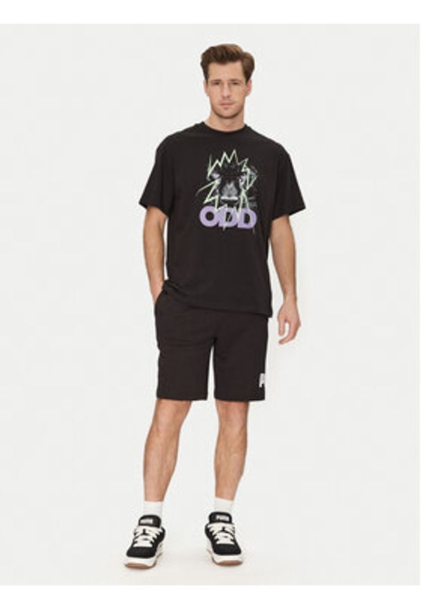 Puma Szorty sportowe Ess 682596 Czarny Regular Fit. Kolor: czarny. Materiał: bawełna. Styl: sportowy