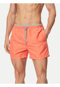 YSABEL MORA - Ysabel Mora Szorty kąpielowe 90446 Koralowy Regular Fit. Kolor: pomarańczowy. Materiał: syntetyk #1