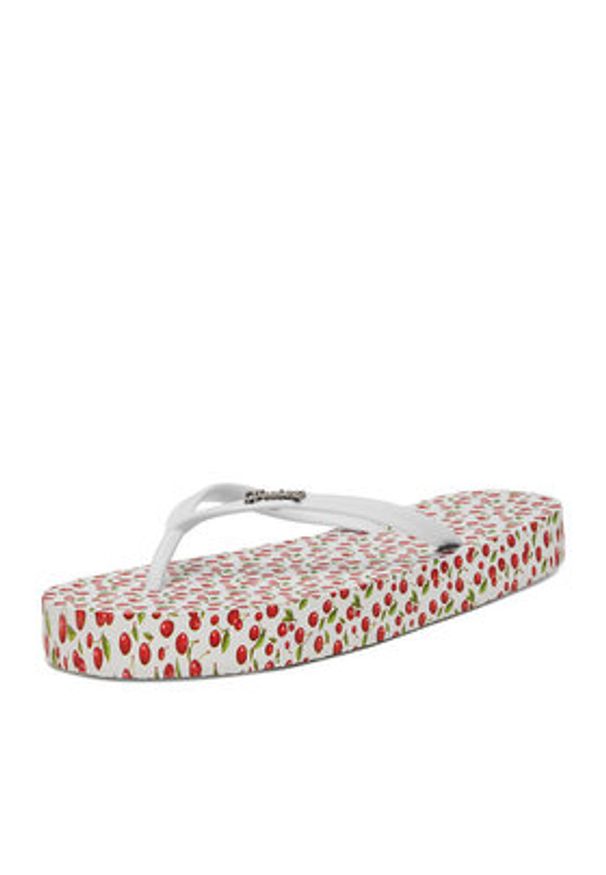 Juicy Couture Japonki 800291A Biały. Kolor: biały. Materiał: syntetyk