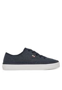 TOMMY HILFIGER - Sneakersy Tommy Hilfiger. Kolor: niebieski