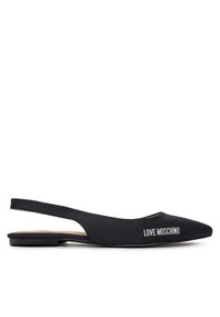 Love Moschino - Baleriny LOVE MOSCHINO. Kolor: czarny #1