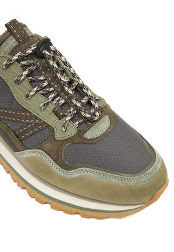 HOFF Sneakersy City Off Road 22558602 Zielony. Kolor: zielony. Materiał: skóra, zamsz