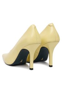 Patrizia Pepe Szpilki 8Z0106 L048 Żółty. Kolor: żółty. Materiał: skóra. Obcas: na szpilce #3