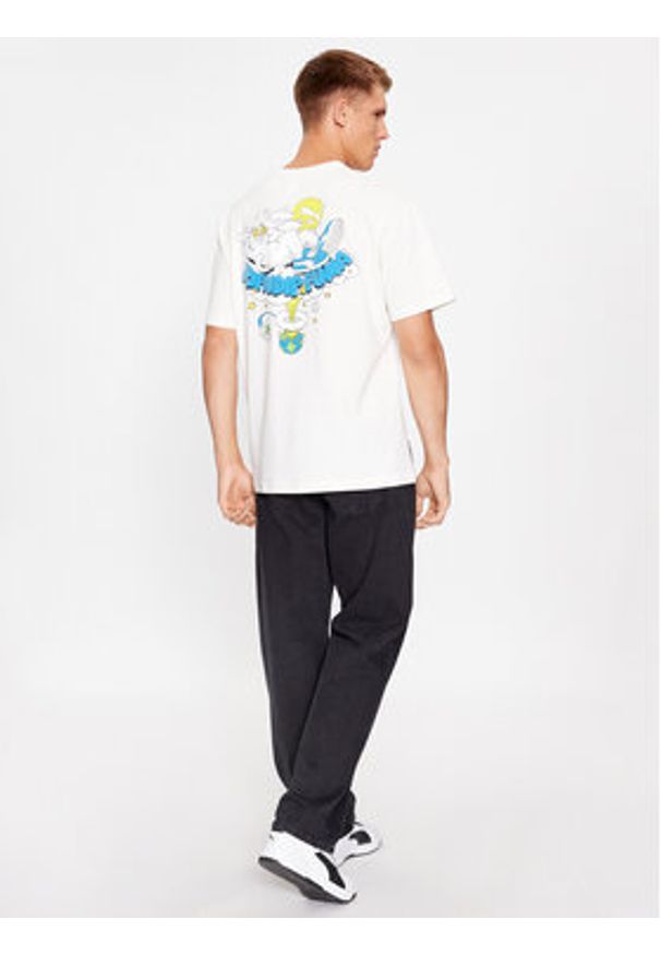 Puma T-Shirt Puma X Ripndip 622196 Écru Relaxed Fit. Materiał: bawełna