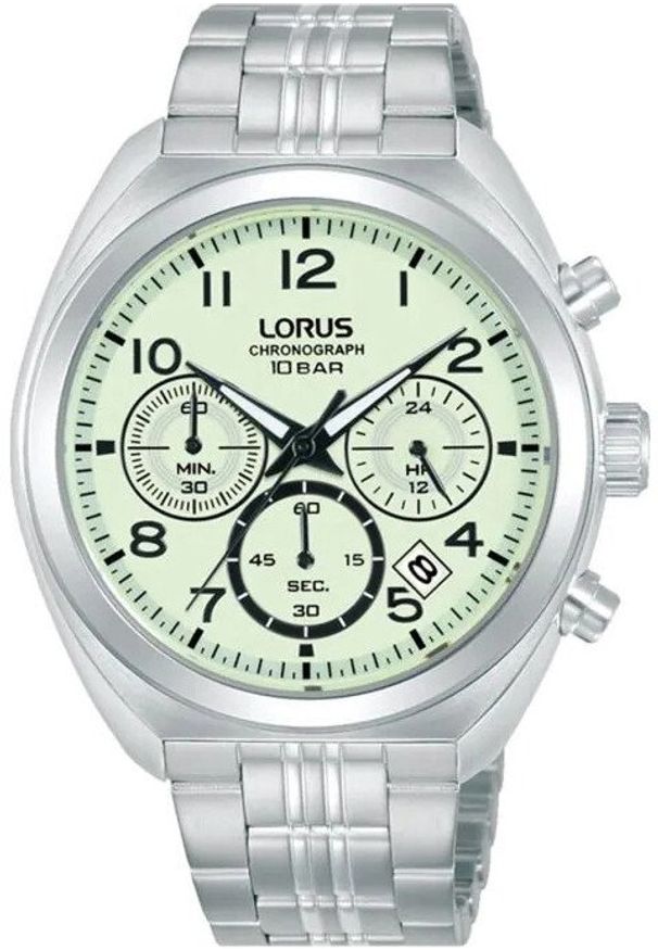 Zegarek męski Lorus RT393KX9 srebrny. Kolor: srebrny