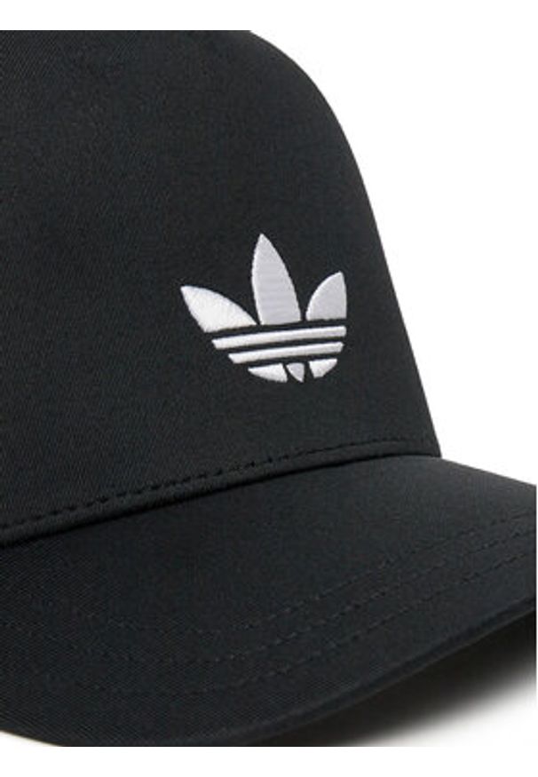 Adidas - adidas Czapka z daszkiem adicolor Classic JC6038 Czarny. Kolor: czarny. Materiał: poliester, materiał