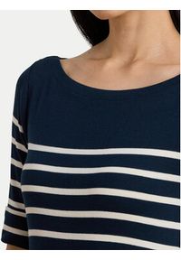 Lauren Ralph Lauren - LAUREN RALPH LAUREN Sukienka codzienna 200P03739001 Granatowy Regular Fit. Okazja: na co dzień. Kolor: niebieski. Materiał: bawełna. Typ sukienki: proste. Styl: casual #3