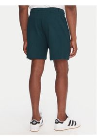 Adidas - adidas Szorty sportowe Essentials Trefoil JW1040 Zielony Regular Fit. Kolor: zielony. Materiał: bawełna. Styl: sportowy #4