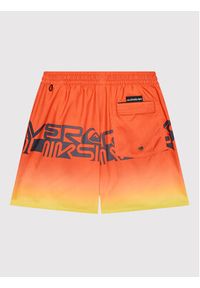 Quiksilver Szorty kąpielowe Word block 14" EQBJV03403 Czerwony Regular Fit. Kolor: czerwony. Materiał: syntetyk