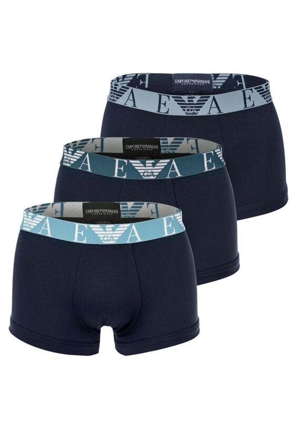 Emporio Armani Underwear Komplet bokserek EM000259 AF20668 MB139 Granatowy. Kolor: niebieski. Materiał: bawełna