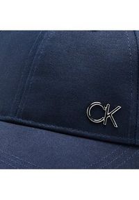 Calvin Klein Czapka z daszkiem K50K510342 Granatowy. Kolor: niebieski. Materiał: materiał, bawełna