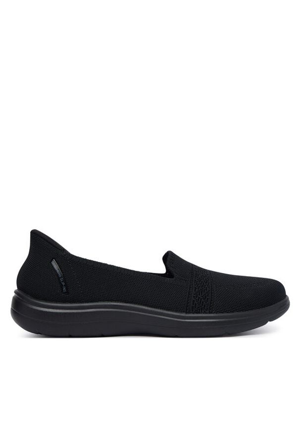 skechers - Skechers Sneakersy Slip-Ins: On-The-Go Flex Radiant - Sloane 138435/BBK Czarny. Kolor: czarny. Materiał: materiał
