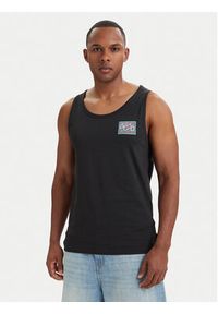 Billabong Tank top Crayon Wave EBYZT00302 Czarny Regular Fit. Kolor: czarny. Materiał: bawełna #3