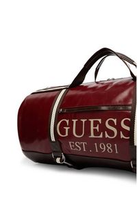 Guess Torba podróżna TMOSVI P6335 Bordowy. Kolor: czerwony. Materiał: skóra #6
