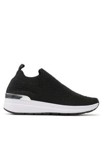 Jenny Fairy Sneakersy WS062-14 Czarny. Kolor: czarny. Materiał: materiał