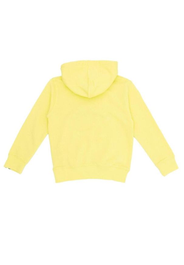 LEONE 1947 APPAREL - Podstawowa bluza dziecięca z kapturem. Typ kołnierza: kaptur. Kolor: zielony, wielokolorowy, żółty. Sport: joga i pilates
