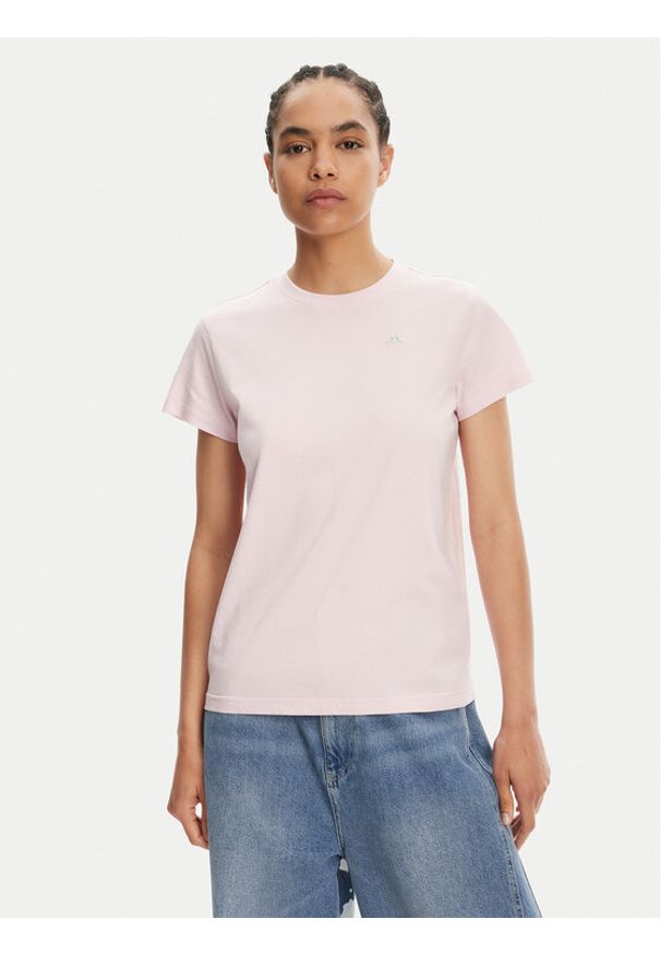 Robe di Kappa T-Shirt Katie 62115RW Różowy Regular Fit. Kolor: różowy. Materiał: bawełna
