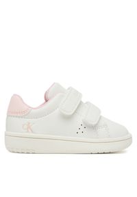 Sneakersy Calvin Klein. Kolor: biały